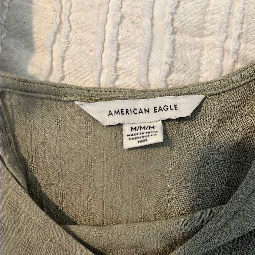American Eagle Outfitters Sage Blouse - Picture 4 of 5